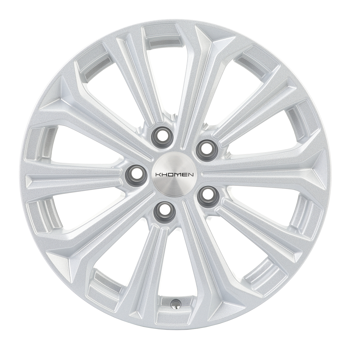 Диски Khomen Wheels KHW1610 6.5x16/5x110 D67.1 ET45 KHOMEN-WHEELS-F-SILVER