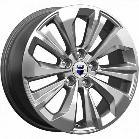 Диски K&K Авиор 7x17/5x108 D63.3 ET50 K-AND-K-DARK-PLATINUM-BRAYT