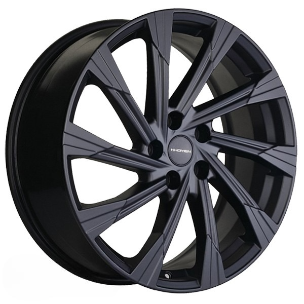 Диски Khomen Wheels KHW1901 7.5x19/5x108 D63.3 ET46 KHOMEN-WHEELS-BLACK-MATT