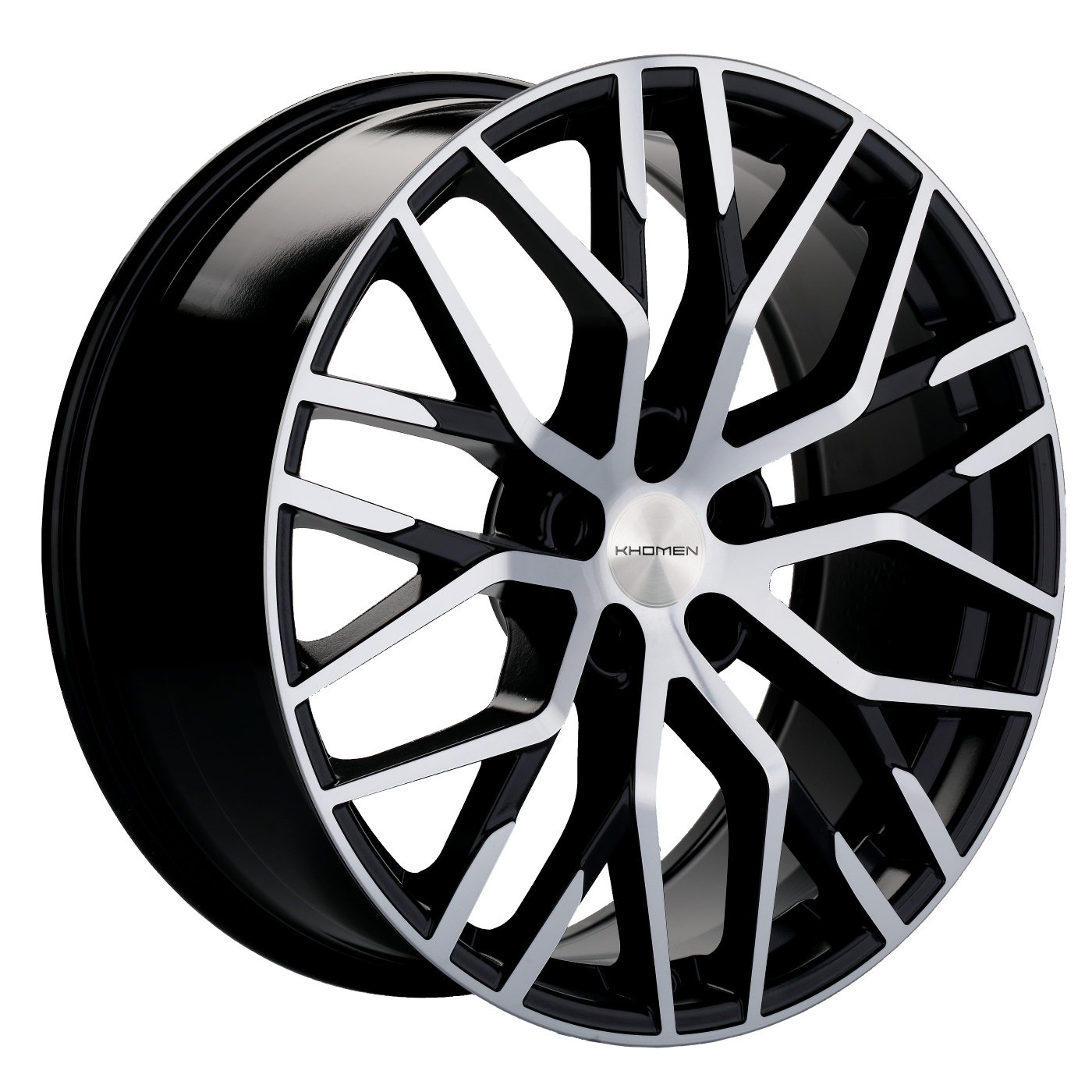 Диски Khomen Wheels KHW2005 8.5x20/5x112 D66.6 ET20 KHOMEN-WHEELS-BLACK-FP