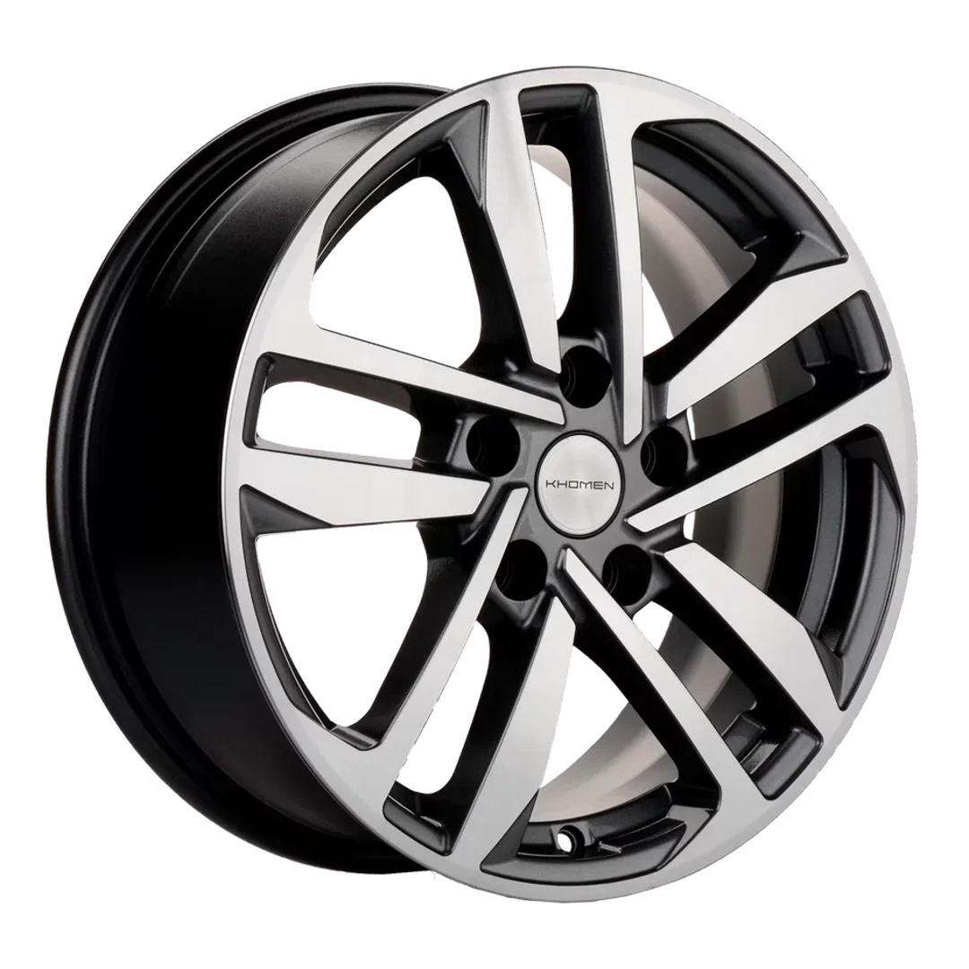 Диски Khomen Wheels KHW1612 6.5x16/5x114.3 D64.1 ET41 KHOMEN-WHEELS-GRAY-FP