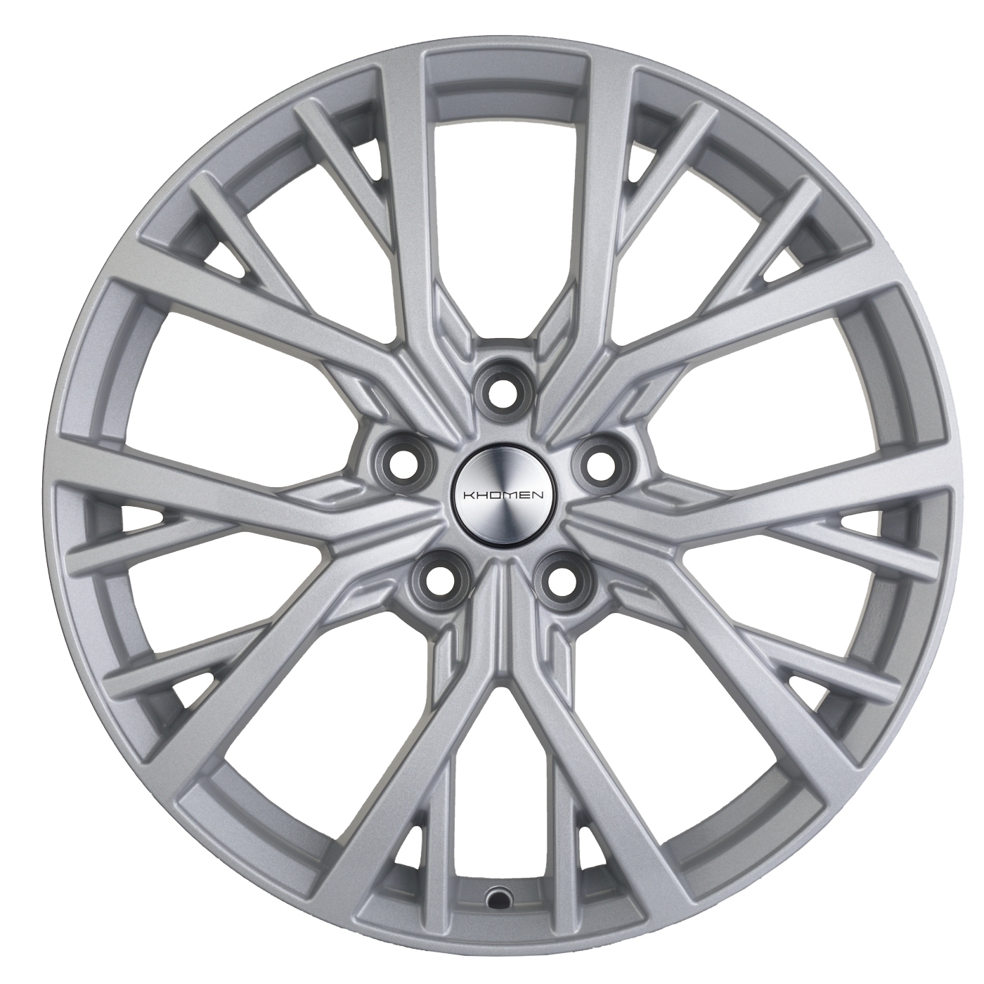 Диски Khomen Wheels KHW1806 7x18/5x114.3 D66.6 ET37 KHOMEN-WHEELS-F-SILVER