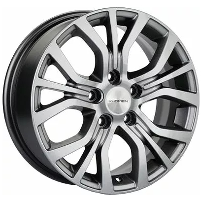 Диски Khomen Wheels KHW1608 6.5x16/5x114.3 D67.1 ET45 KHOMEN-WHEELS-G-SILVER