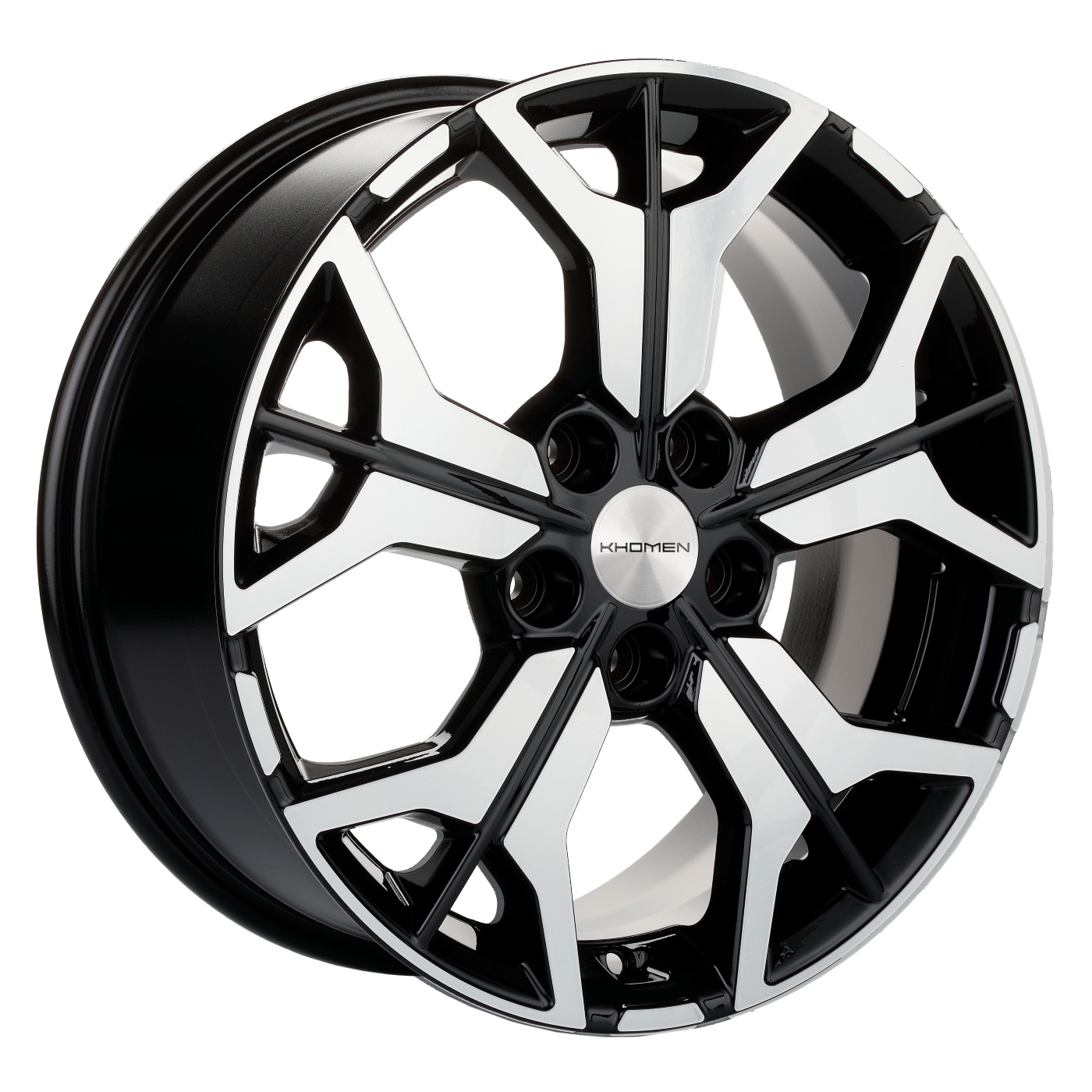 Диски Khomen Wheels KHW1715 7x17/5x108 D63.3 ET50 KHOMEN-WHEELS-BLACK-FP