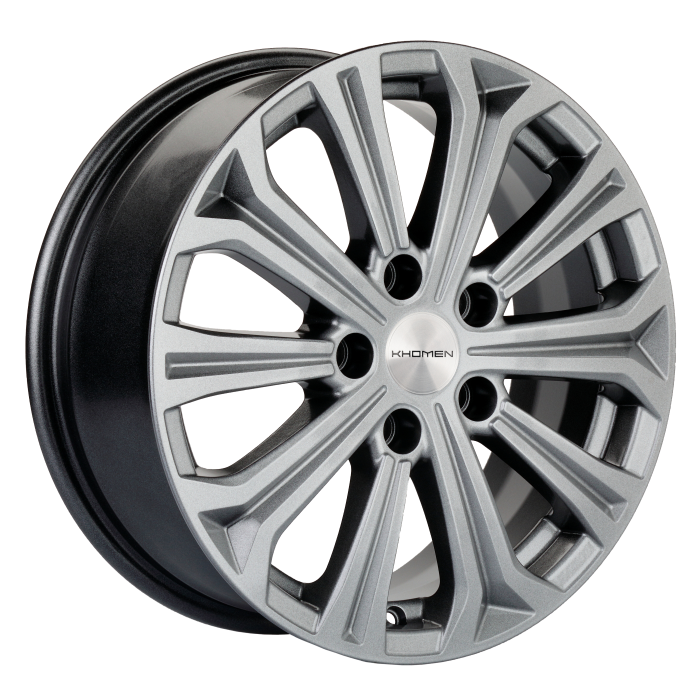 Диски Khomen Wheels KHW1610 6.5x16/5x114.3 D67.1 ET41 KHOMEN-WHEELS-GRAY