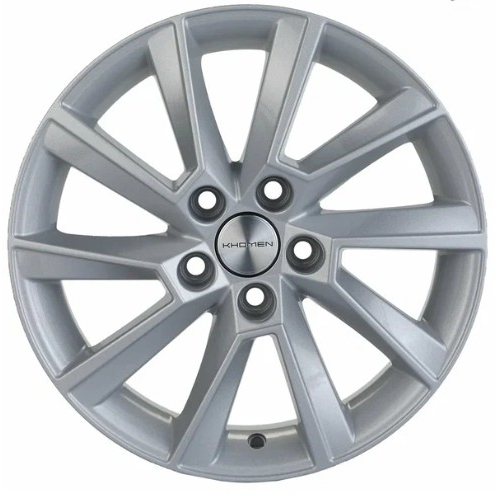 Диски Khomen Wheels KHW1507 6x15/5x100 D57.1 ET38 KHOMEN-WHEELS-F-SILVER