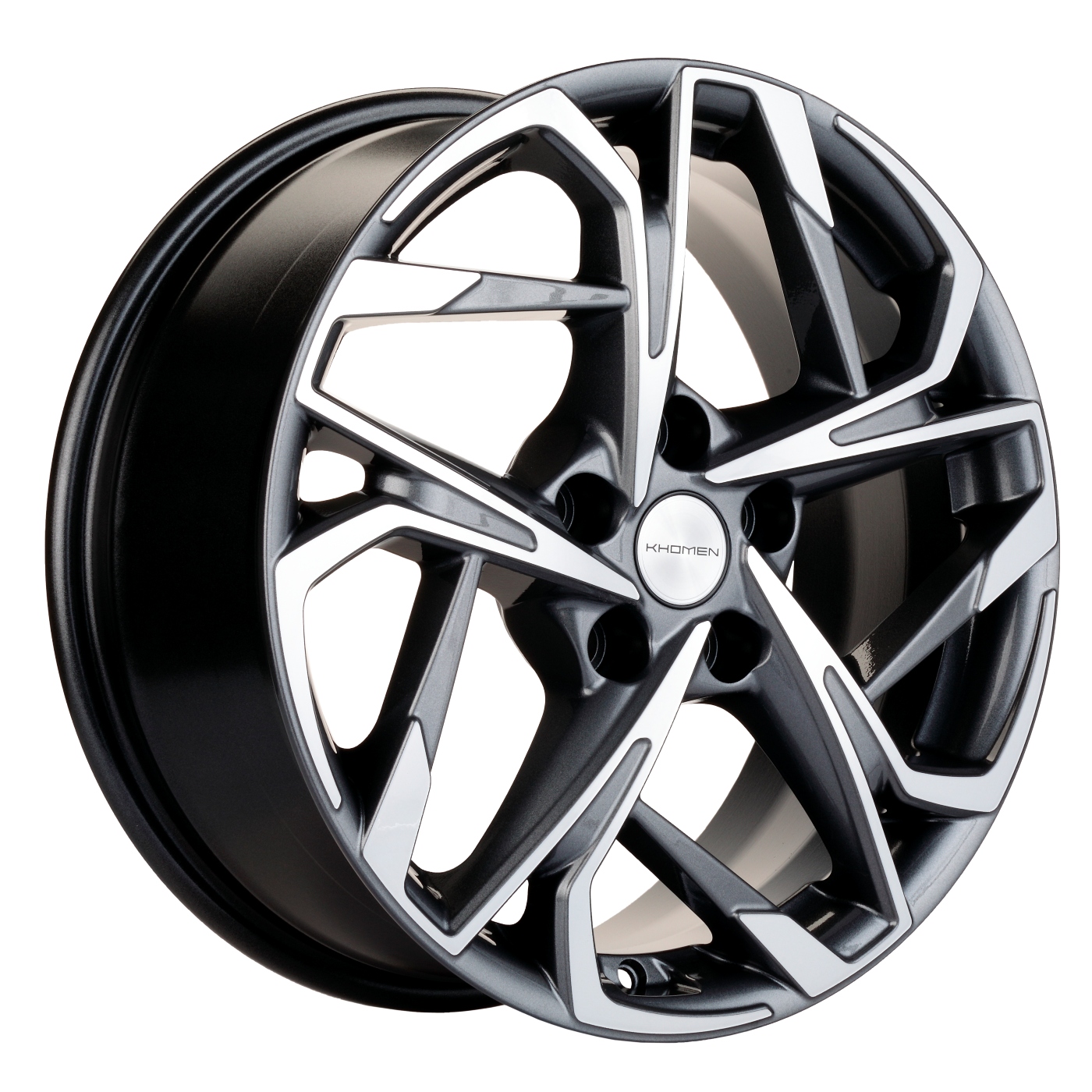 Диски Khomen Wheels KHW1716 7x17/5x110 D63.3 ET46 KHOMEN-WHEELS-GRAY-FP