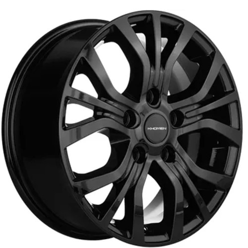 Диски Khomen Wheels KHW1608 6.5x16/5x114.3 D67.1 ET43 KHOMEN-WHEELS-BLACK