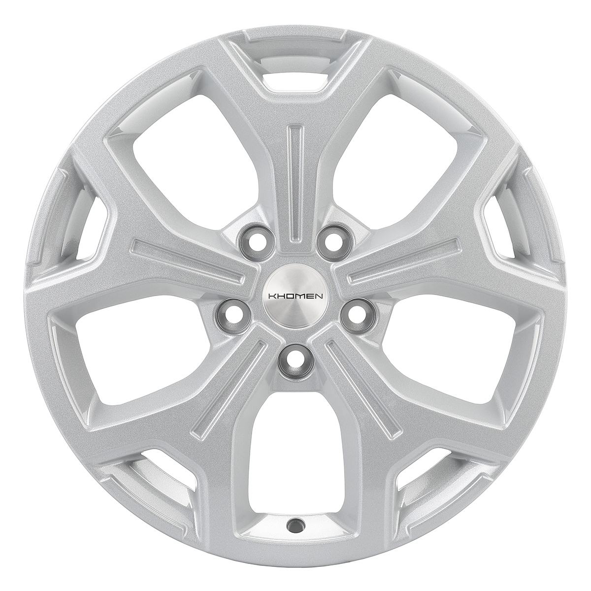 Диски Khomen Wheels KHW1710 6.5x17/5x114.3 D64.1 ET40 KHOMEN-WHEELS-F-SILVER
