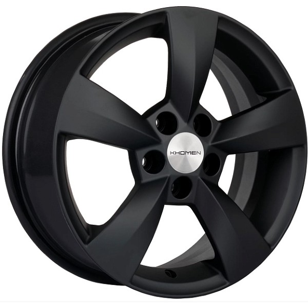 Диски Khomen Wheels KHW1504 6x15/5x100 D57.1 ET38 KHOMEN-WHEELS-BLACK