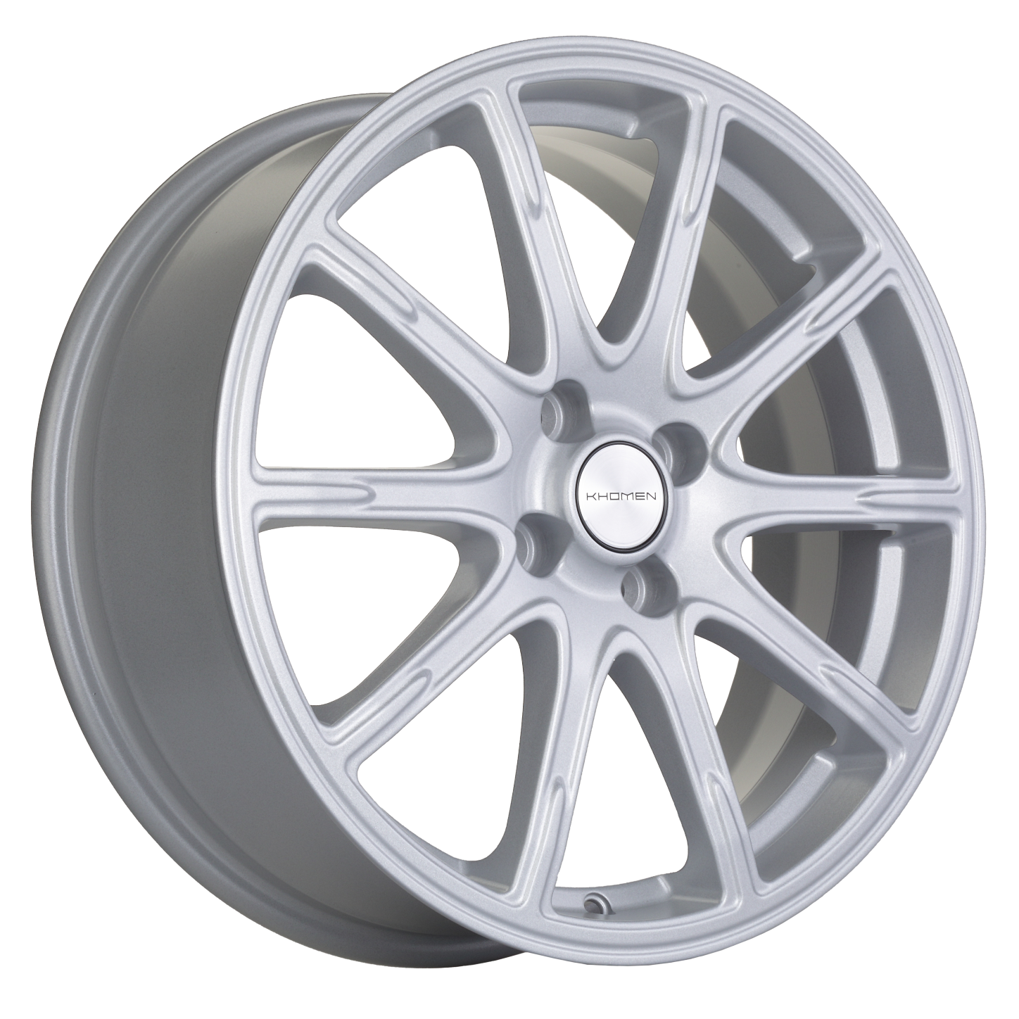 Диски Khomen Wheels KHW1707 6.5x17/4x100 D60.1 ET41 KHOMEN-WHEELS-F-SILVER