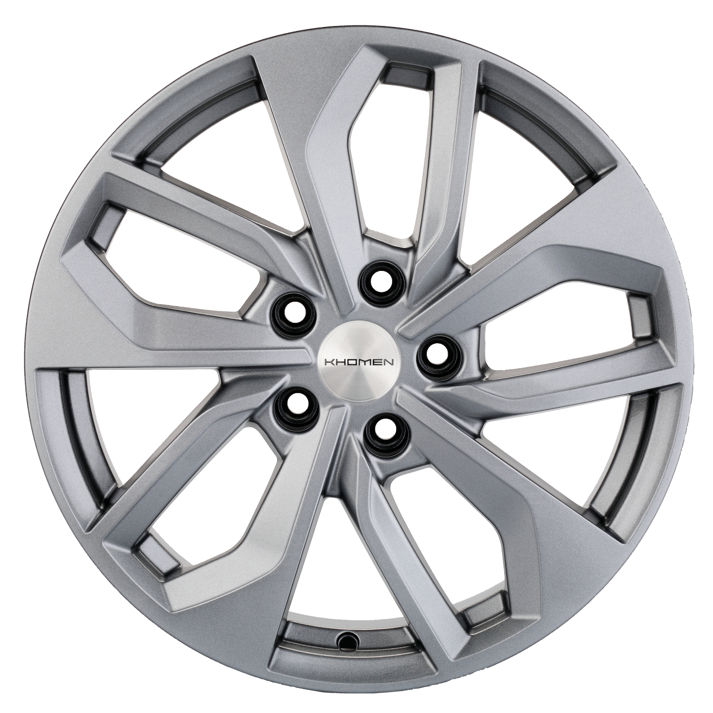 Диски Khomen Wheels KHW1703 7x17/5x112 D57.1 ET40 KHOMEN-WHEELS-G-SILVER
