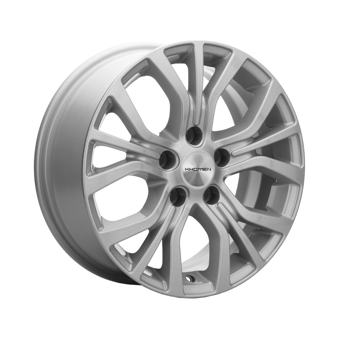 Диски Khomen Wheels KHW1608 6.5x16/5x114.3 D54.1 ET45 KHOMEN-WHEELS-F-SILVER-FP