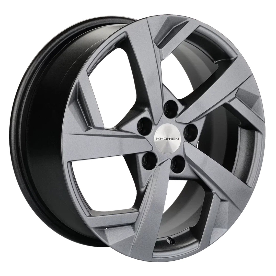Диски Khomen Wheels KHW1712 7x17/5x114.3 D67.1 ET48.5 KHOMEN-WHEELS-GRAY