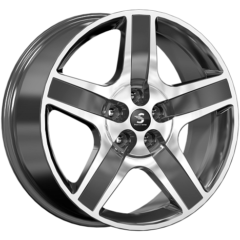 Диски Skad Premium Series КР008 8.5x20/5x114.3 D67.1 ET47 SKAD-DIAMOND-BLACK-GRIS