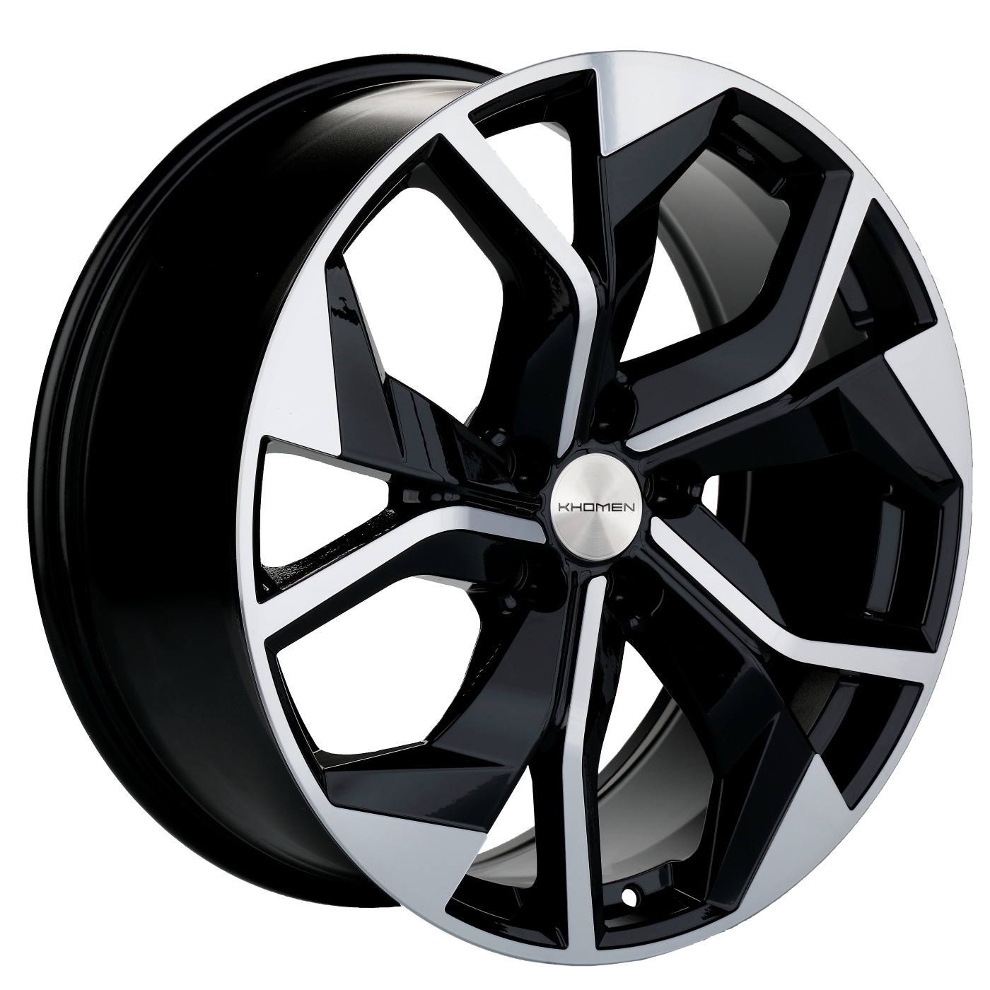 Диски Khomen Wheels KHW2006 8.5x20/5x112 D66.6 ET33 KHOMEN-WHEELS-BLACK-FP
