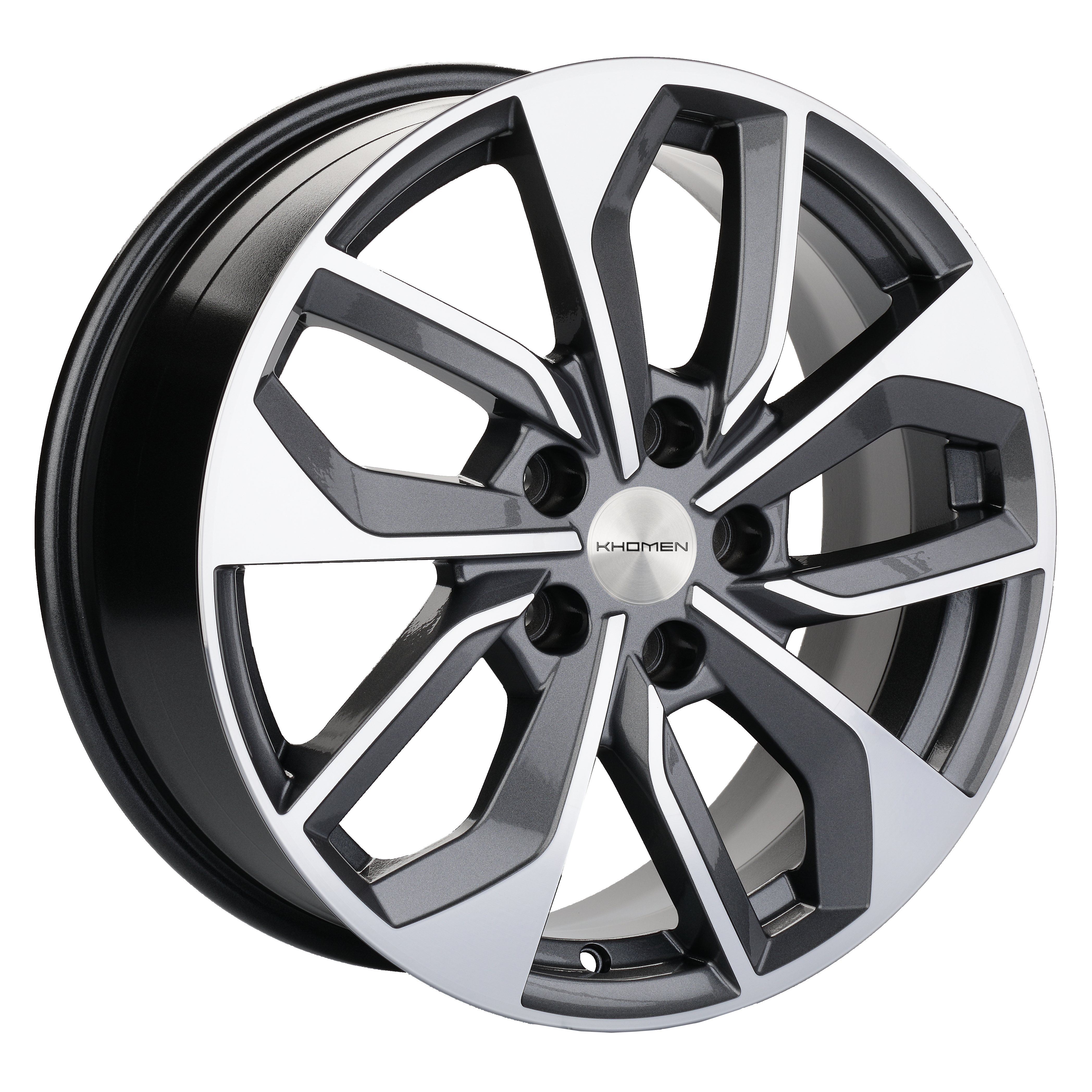 Диски Khomen Wheels KHW1703 7x17/5x112 D57.1 ET43 KHOMEN-WHEELS-GRAY-FP