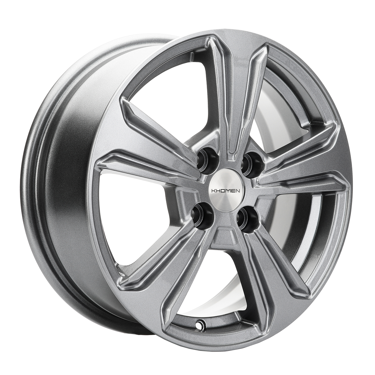 Диски Khomen Wheels KHW1502 6x15/4x100 D54.1 ET46 KHOMEN-WHEELS-GRAY