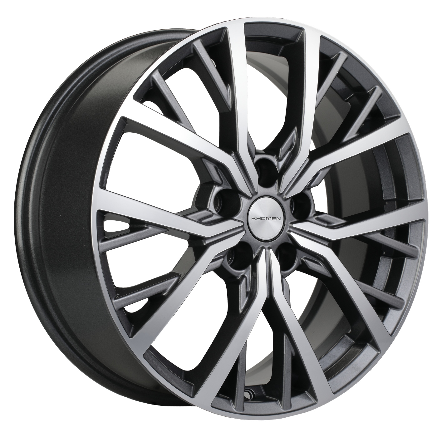 Диски Khomen Wheels KHW1806 7x18/5x114.3 D67.1 ET45 KHOMEN-WHEELS-GRAY-FP