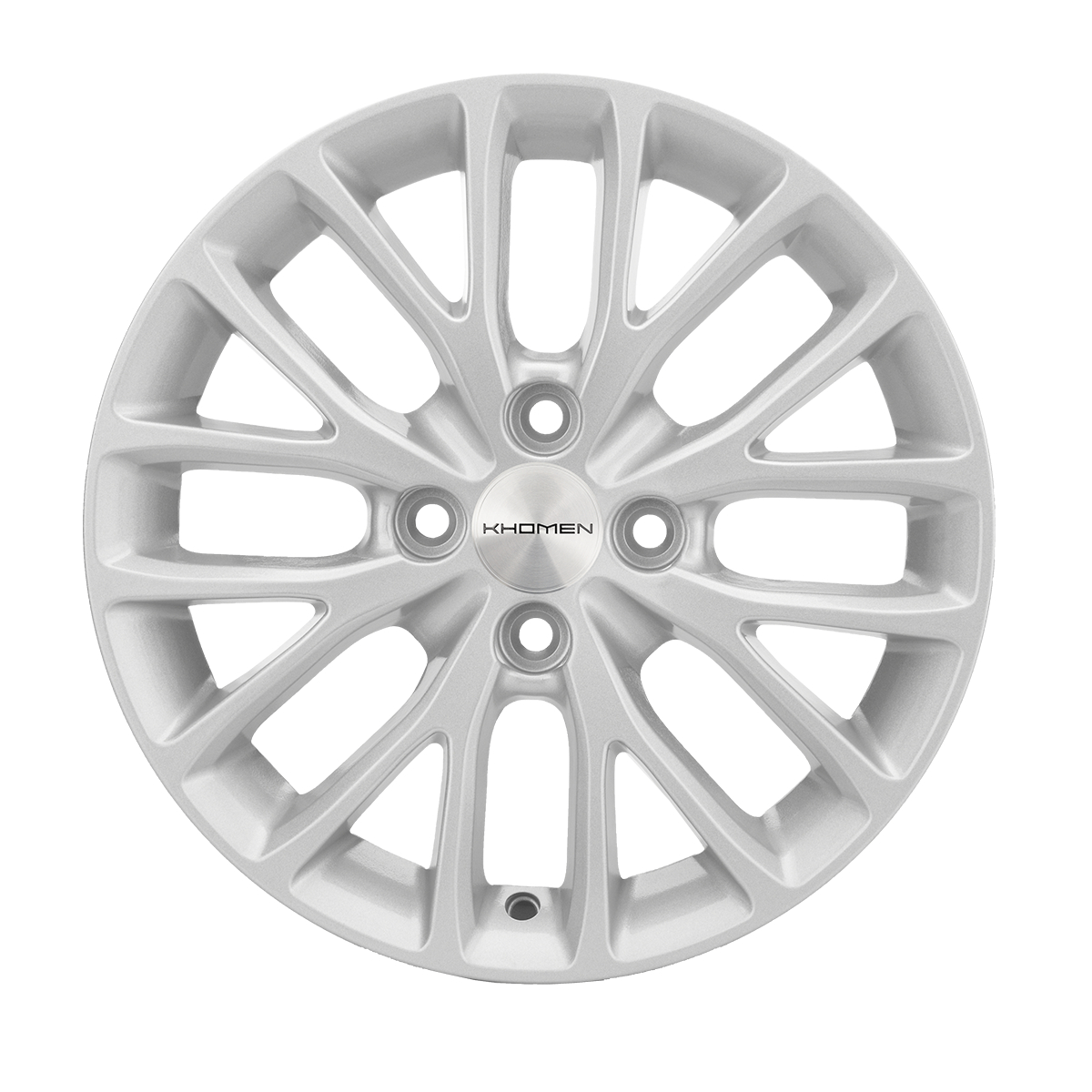 Диски Khomen Wheels KHW1506 6x15/4x100 D60.1 ET40 KHOMEN-WHEELS-F-SILVER