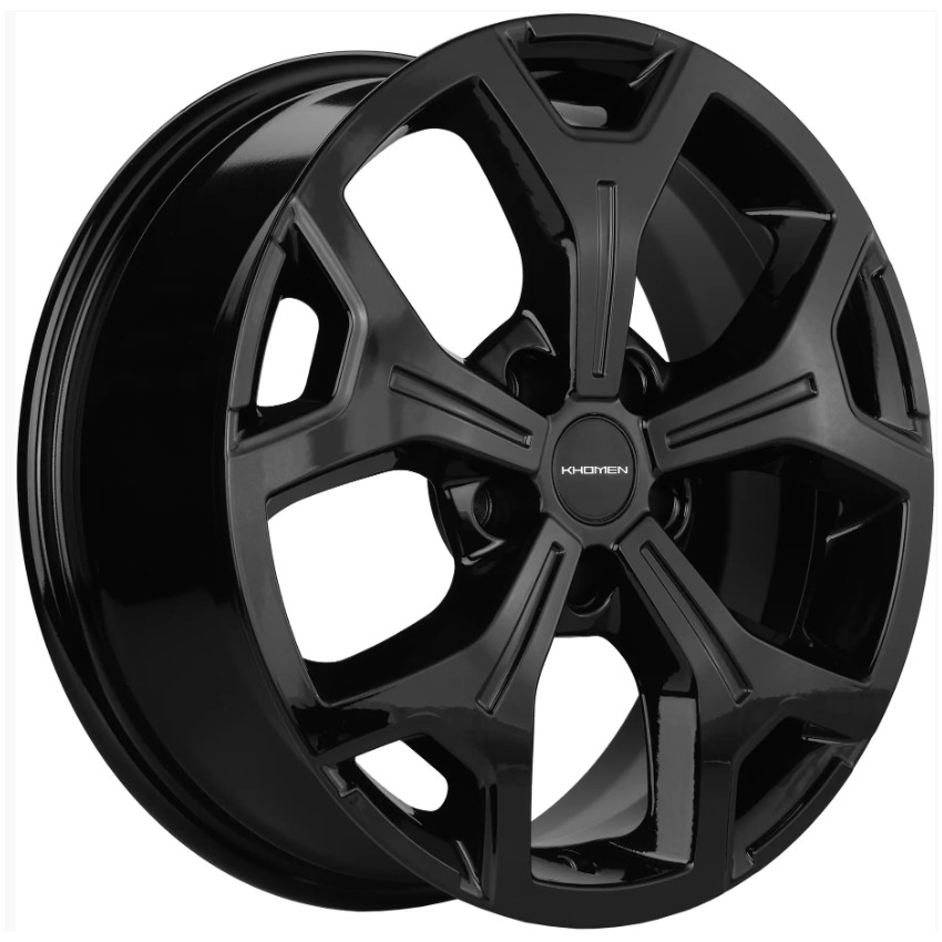 Диски Khomen Wheels KHW1710 7x17/5x108 D60.1 ET33 KHOMEN-WHEELS-BLACK