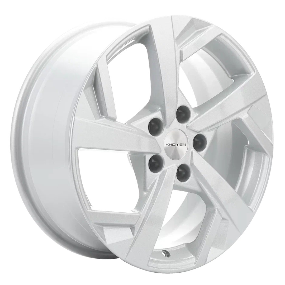 Диски Khomen Wheels KHW1712 7x17/5x114.3 D66.1 ET40 KHOMEN-WHEELS-F-SILVER