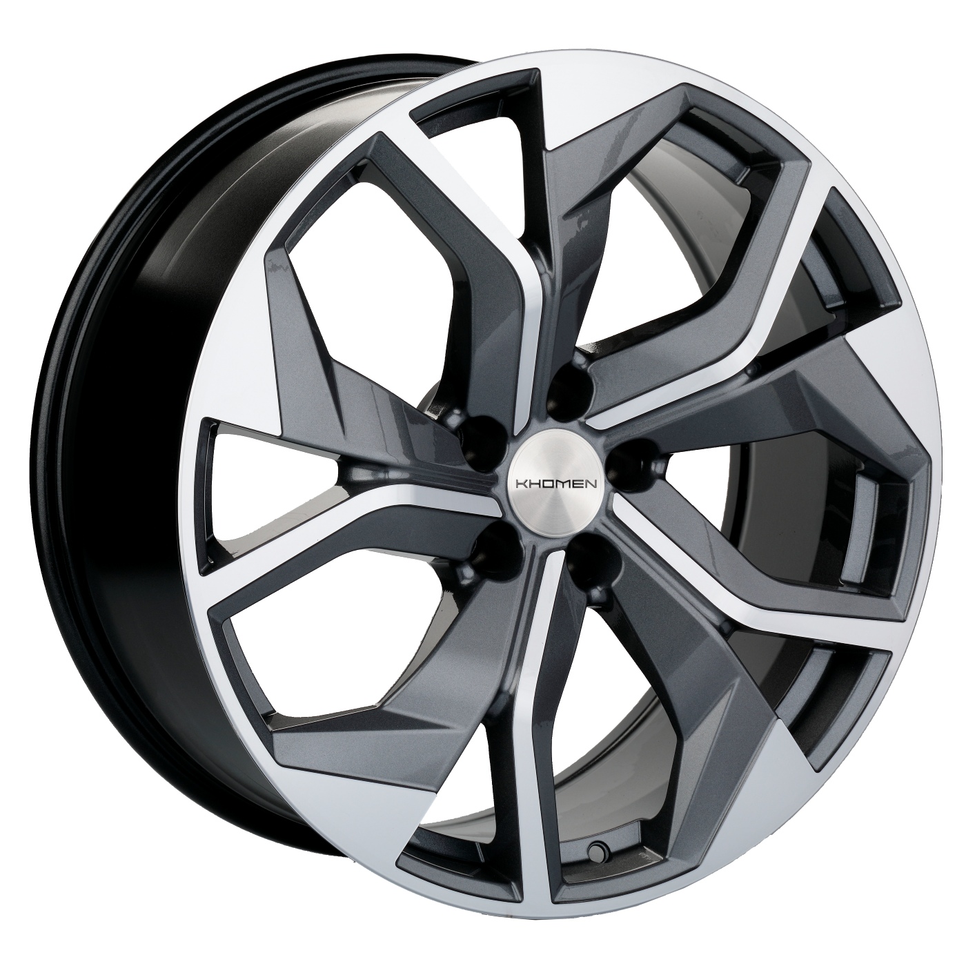 Диски Khomen Wheels KHW2006 8.5x20/5x114.3 D60.1 ET30 KHOMEN-WHEELS-GRAY-FP