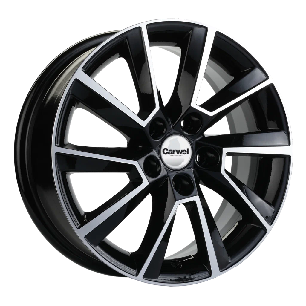 Диски Khomen Wheels KHW1507 5x100/5x100 D57.1 ET40 KHOMEN-WHEELS-BLACK-FP