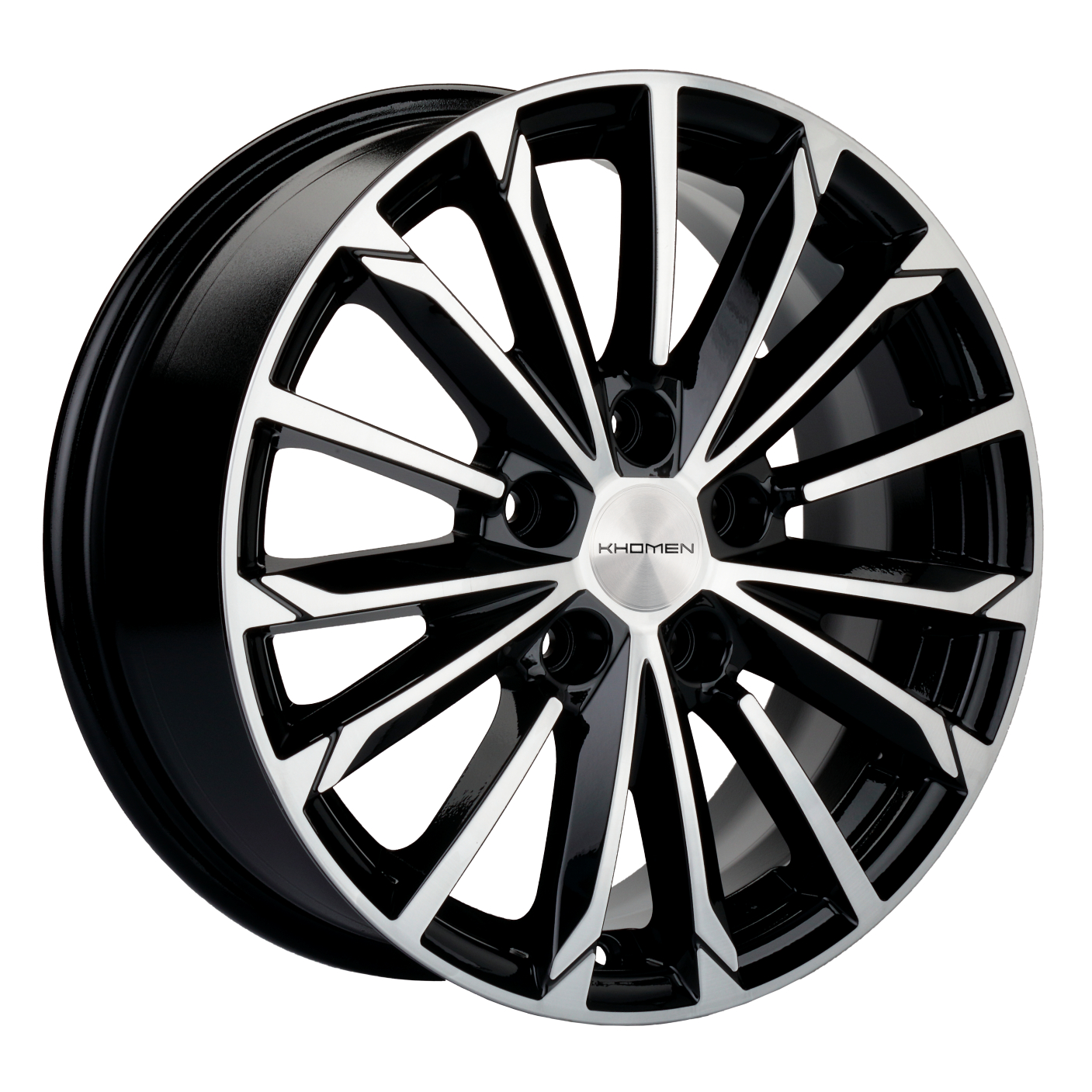 Диски Khomen Wheels KHW1611 6.5x16/5x110 D67.1 ET45 KHOMEN-WHEELS-BLACK-FP