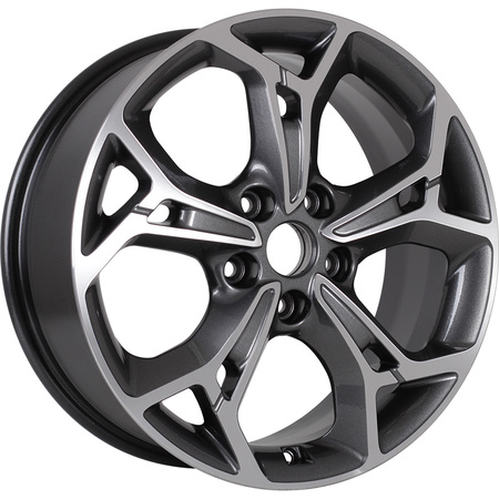 Диски Khomen Wheels KHW1702 7x17/5x114.3 D67.1 ET46 KHOMEN-WHEELS-GRAY-FP