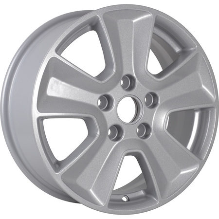 Диски Khomen Wheels KHW1601 6.5x16/5x114.3 D67.1 ET50 KHOMEN-WHEELS-F-SILVER