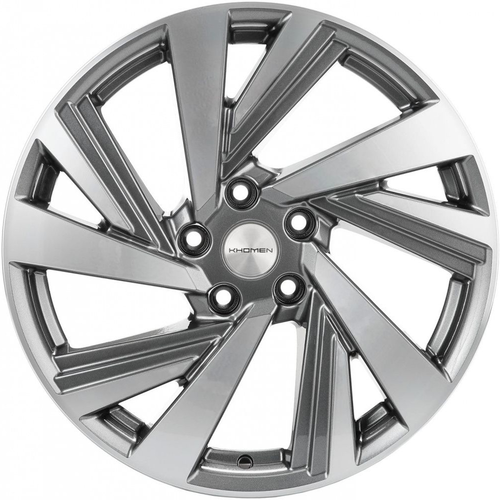 Диски Khomen Wheels KHW1801 7.5x18/5x114.3 D66.1 ET50 KHOMEN-WHEELS-GRAY-FP