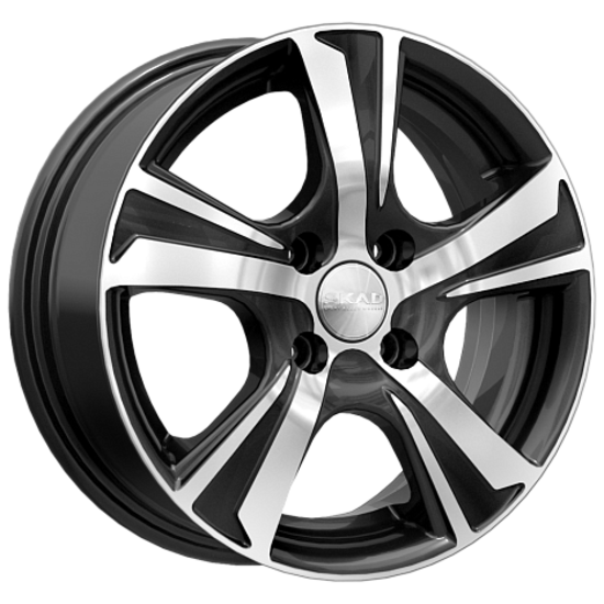 Диски Скад Крит 5.5x14/4x98 D58.6 ET38 SKAD-ALMAZ-CHERNYY