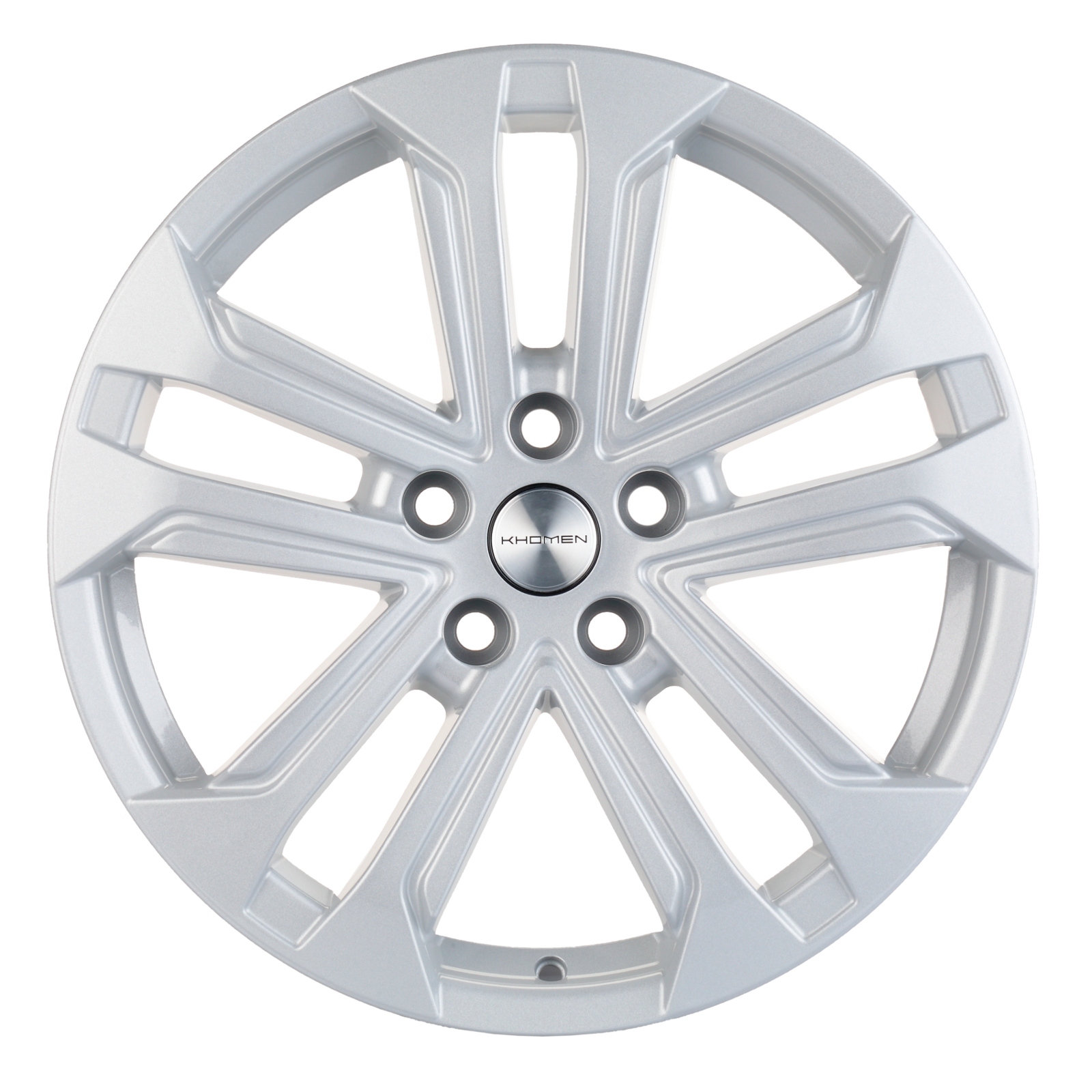 Диски Khomen Wheels KHW1803 7x18/5x114.3 D66.6 ET37 KHOMEN-WHEELS-F-SILVER