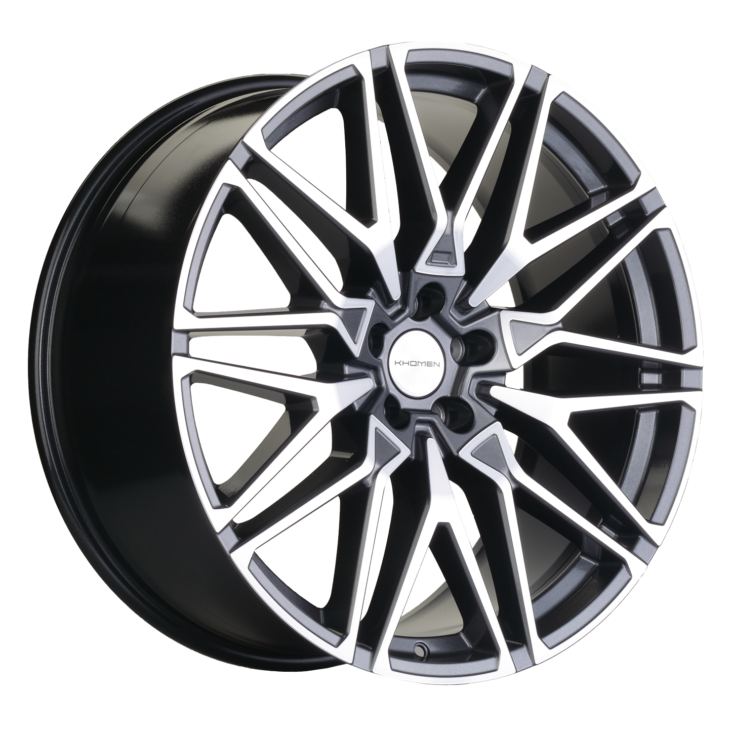 Диски Khomen Wheels KHW2103 9.5x21/5x112 D66.6 ET31 KHOMEN-WHEELS-GRAY-FP