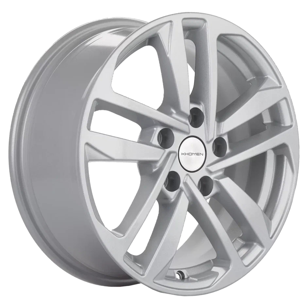Диски Khomen Wheels KHW1612 6.5x16/5x114.3 D67.1 ET43 KHOMEN-WHEELS-F-SILVER