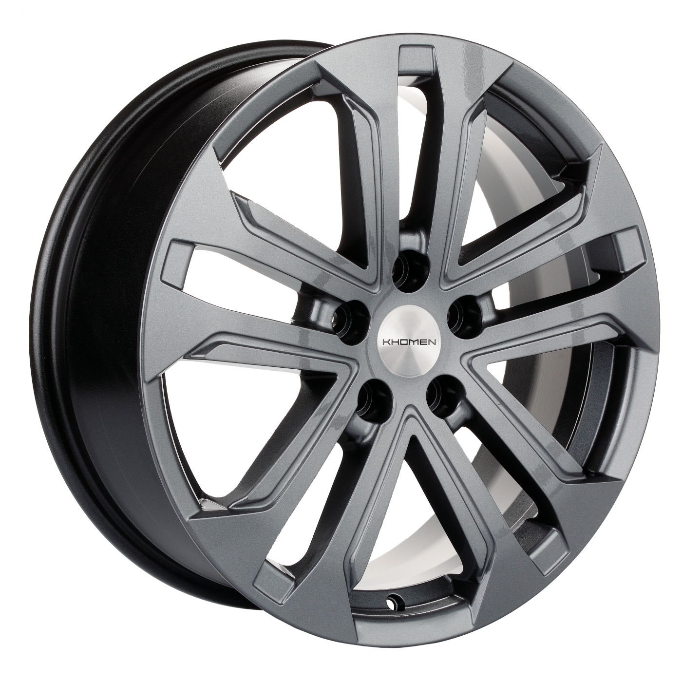 Диски Khomen Wheels KHW1803 7x18/5x114.3 D54.1 ET50 KHOMEN-WHEELS-GRAY
