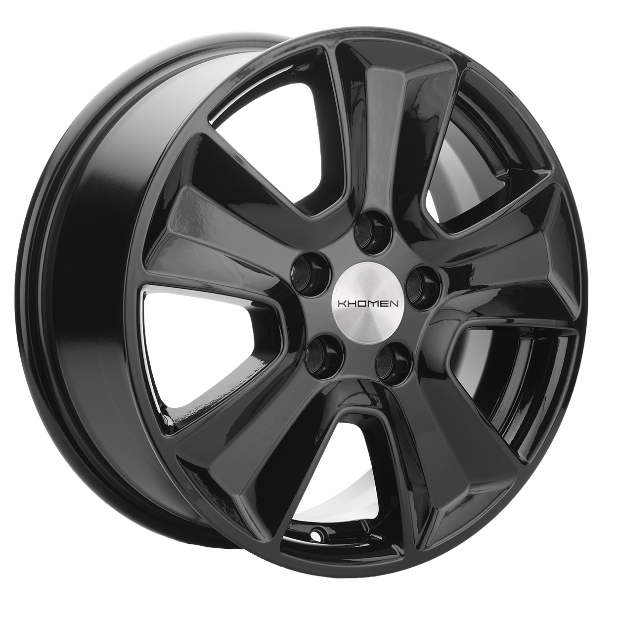 Диски Khomen Wheels KHW1601 6.5x16/5x114.3 D66.1 ET50 KHOMEN-WHEELS-BLACK