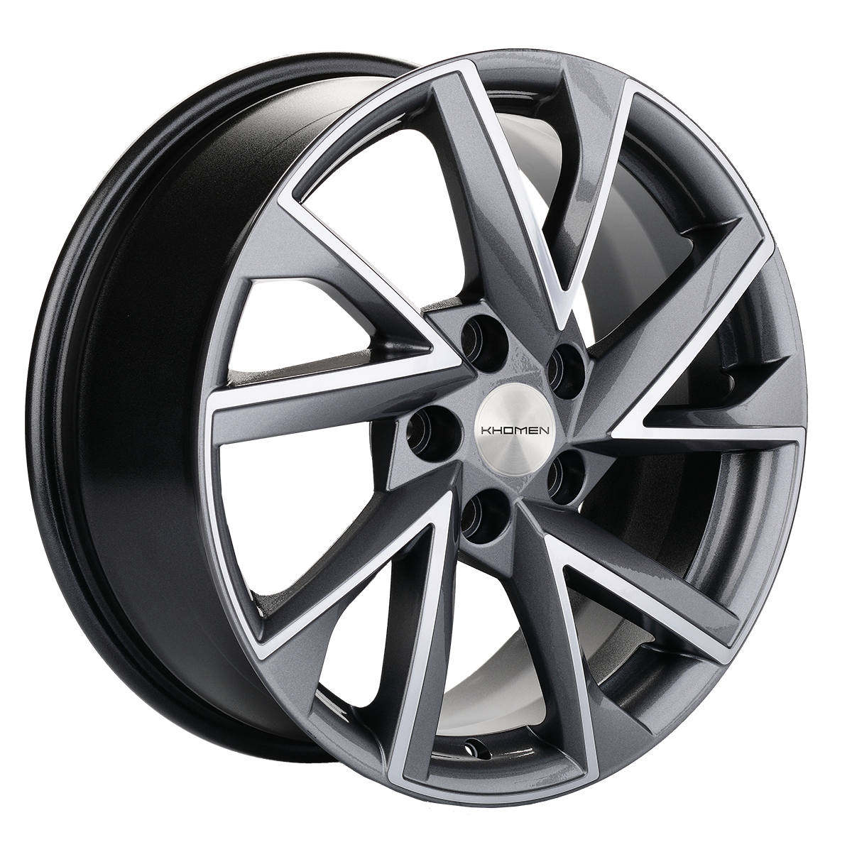 Диски Khomen Wheels KHW1714 7x17/5x114.3 D67.1 ET45 KHOMEN-WHEELS-GRAY-FP