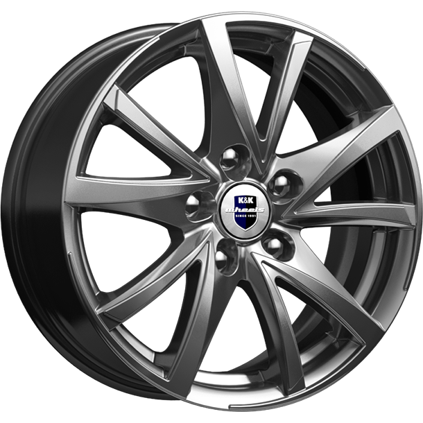 Диски K&K Игуана 6.5x15/4x100 D60.1 ET40 K-AND-K-DARK-PLATINUM