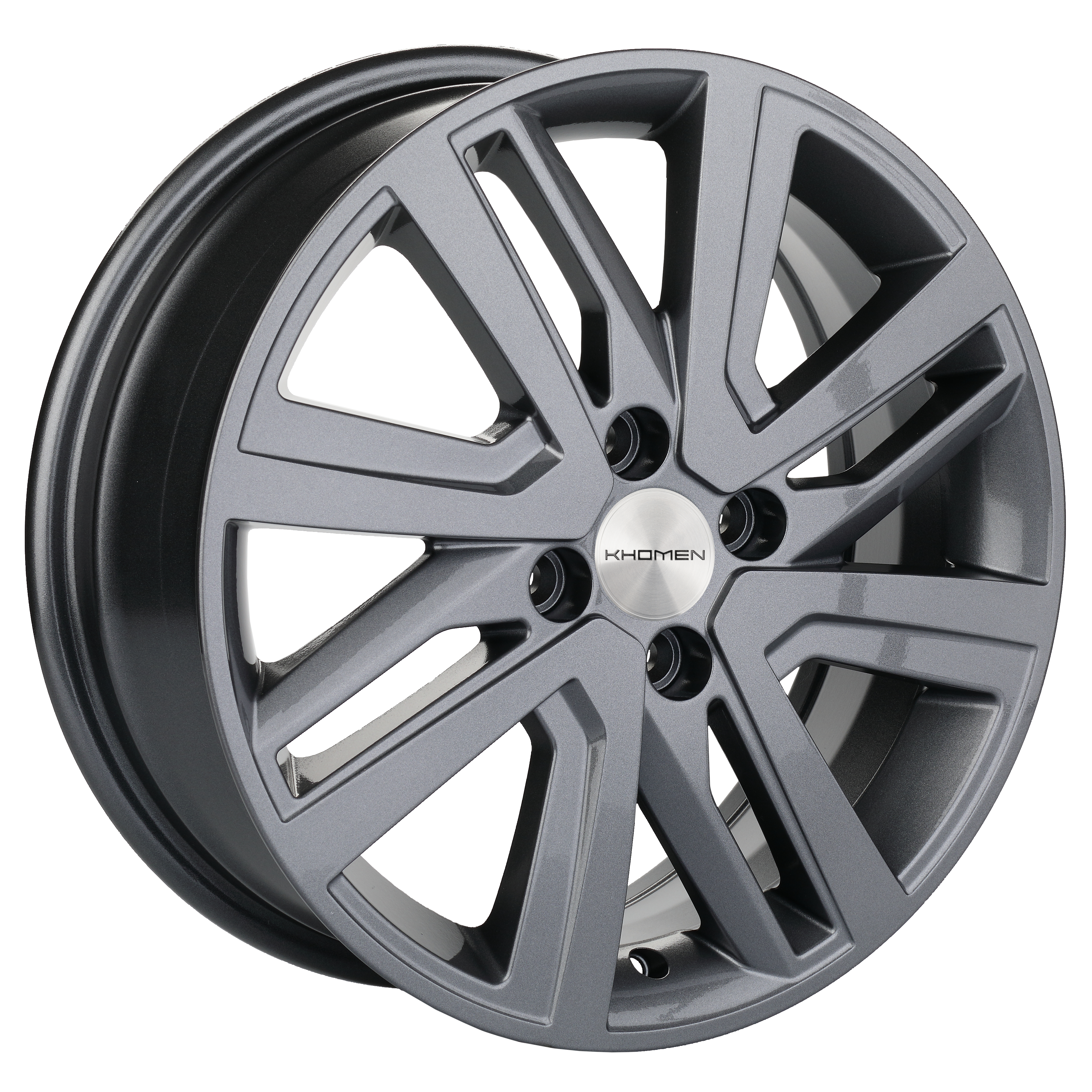 Диски Khomen Wheels KHW1609 6x16/4x100 D54.1 ET46 KHOMEN-WHEELS-GRAY