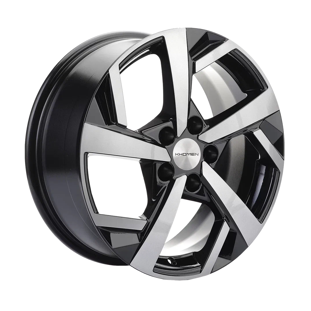 Диски Khomen Wheels KHW1712 7x17/5x112 D57.1 ET43 KHOMEN-WHEELS-BLACK-FP