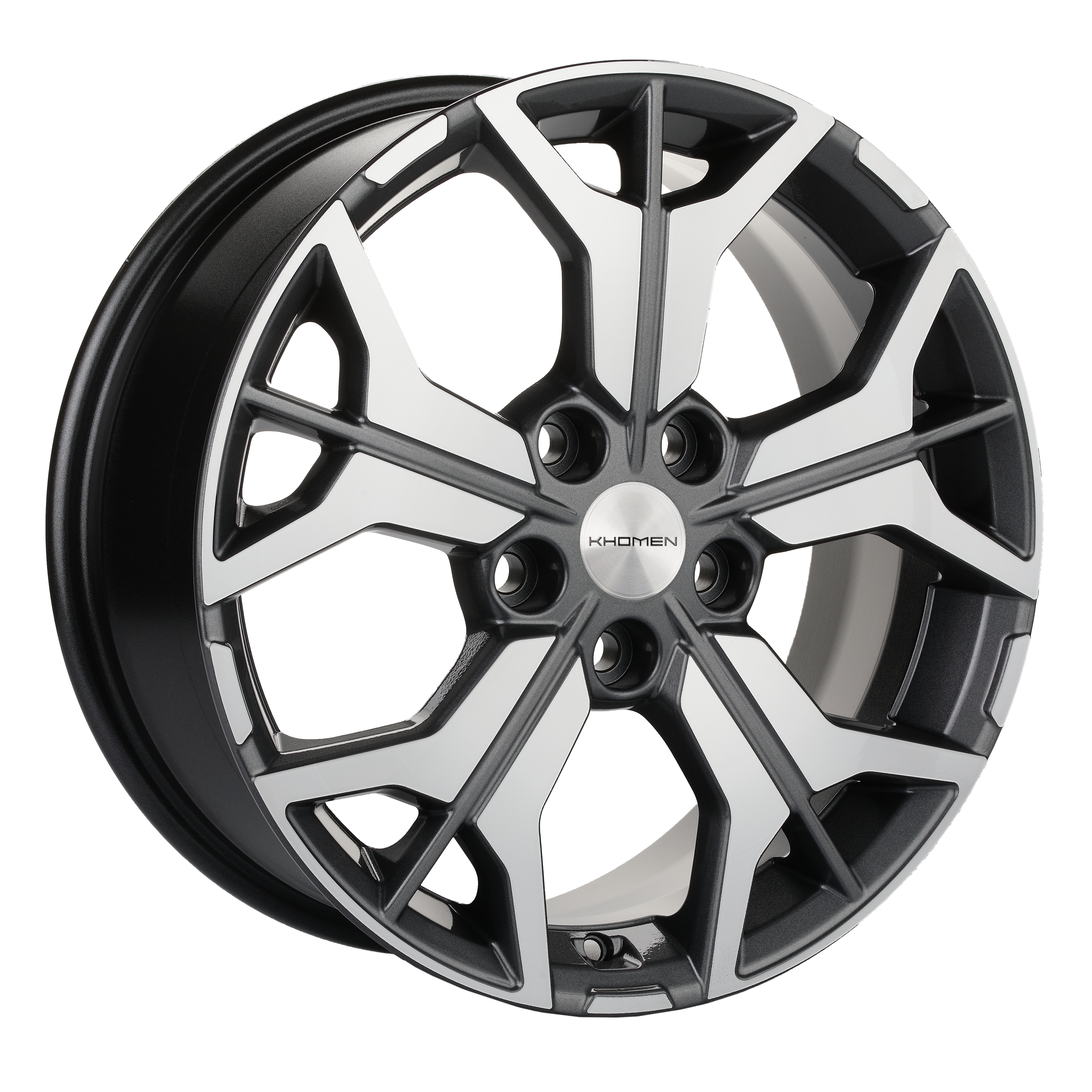 Диски Khomen Wheels KHW1715 7x17/5x112 D57.1 ET40 KHOMEN-WHEELS-GRAY-FP