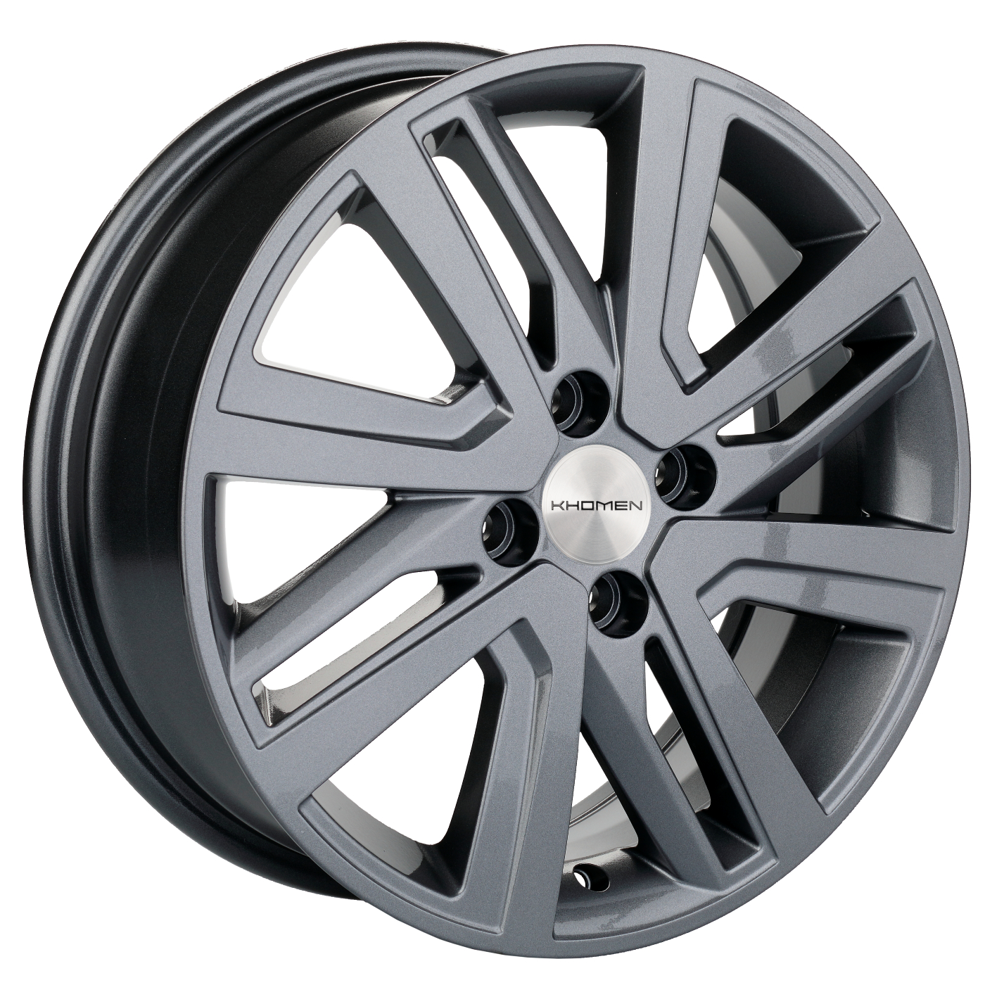 Диски Khomen Wheels KHW1609 6x16/4x100 D54.1 ET48 KHOMEN-WHEELS-G-SILVER
