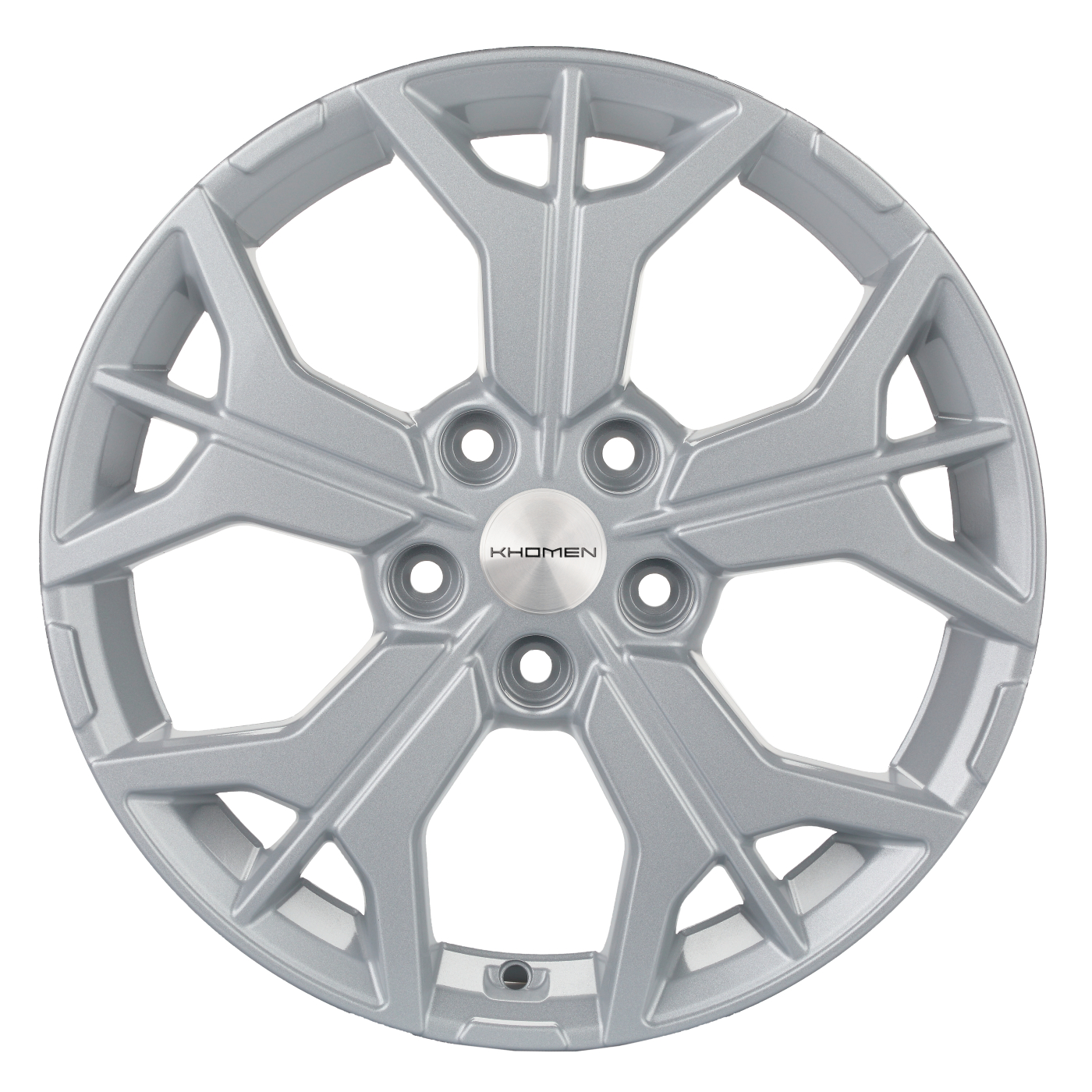 Диски Khomen Wheels KHW1715 7x17/5x112 D57.1 ET54 KHOMEN-WHEELS-F-SILVER