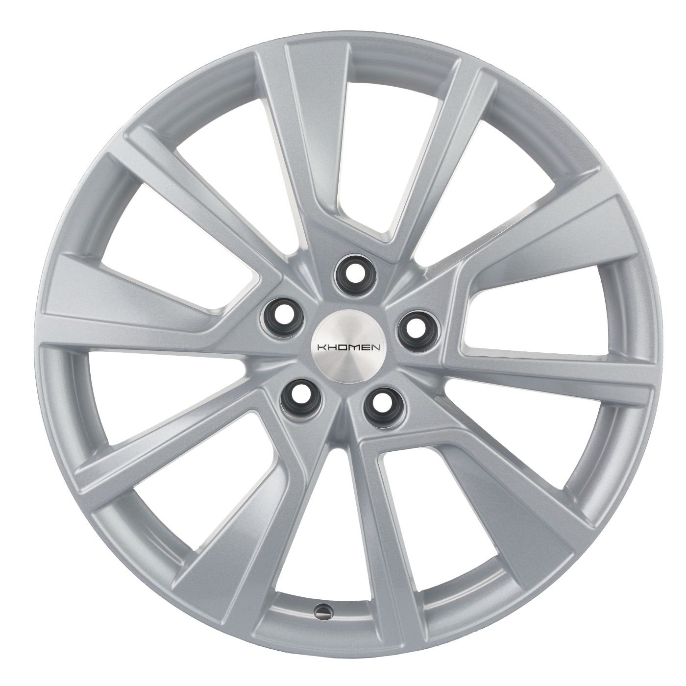 Диски Khomen Wheels KHW1802 7x18/5x114.3 D67.1 ET50 KHOMEN-WHEELS-F-SILVER