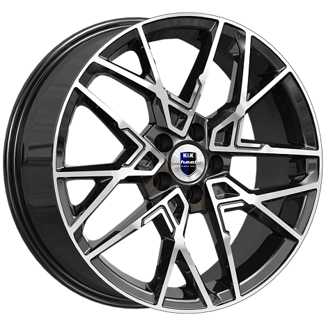 Диски K&K Вудроф 7x18/5x114.3 D60.1 ET45 K-AND-K-ALMAZ-CHERNYY