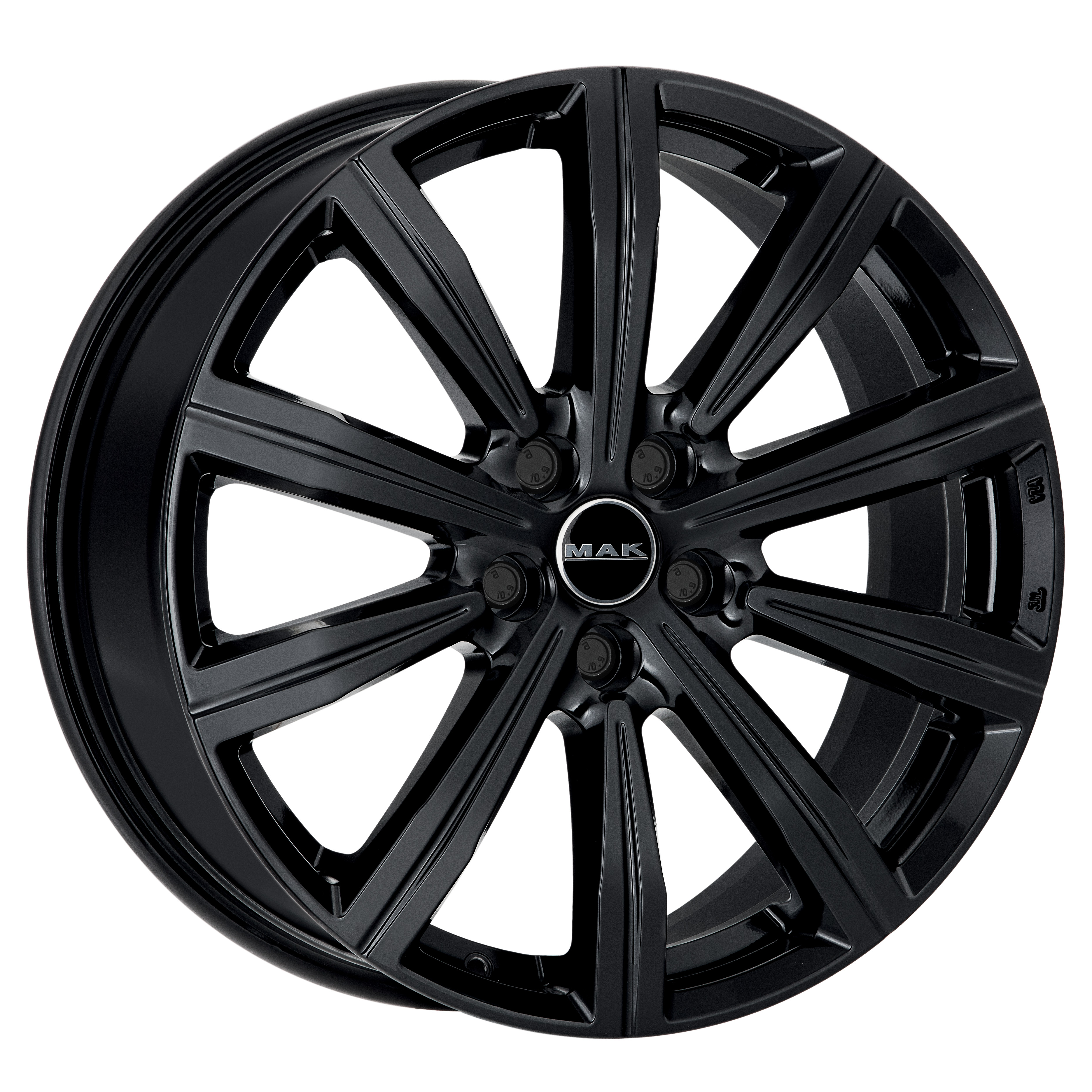 Диски Mak Birmingham 8.5x20/5x120 D65.1 ET45 MAK-GLOSS-BLACK