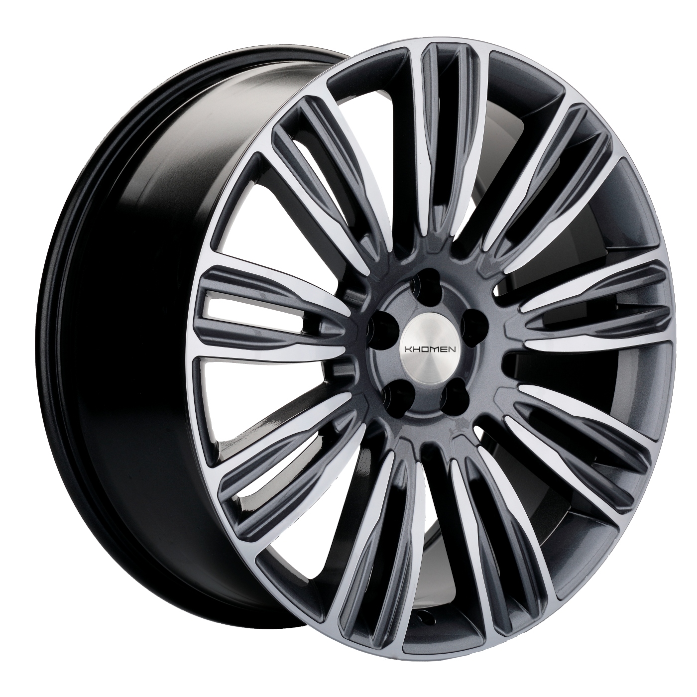 Диски Khomen Wheels KHW2004 8.5x20/5x120 D59.5 ET45 KHOMEN-WHEELS-GRAY-FP