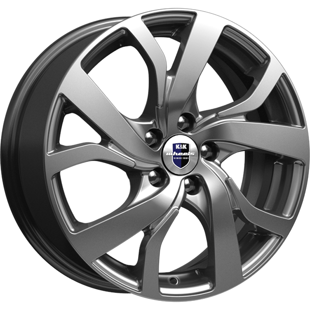 Диски K&K Палермо 6.5x16/5x100 D57.1 ET42 K-AND-K-DARK-PLATINUM